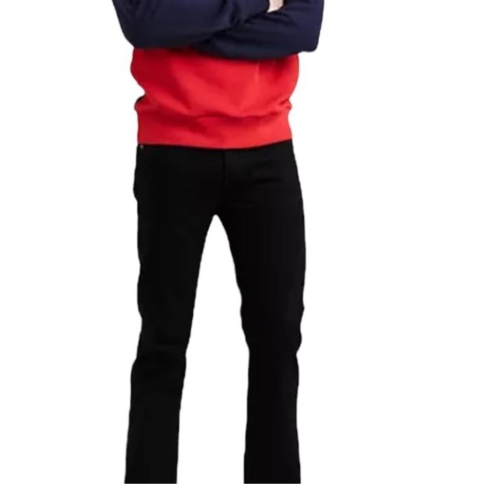 Levi's 501 Button Fly Black Denim Jeans. Size 40x30